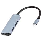 HUB USB-C 4 em 1, 1 porta USB 2.0, 1 porta USB 3.0, 1 porta USB-C, 1 Porta HDMI 4K, US, JL-CX04, 2Plug - BT 1 UN HUB USB-C 4 em 1, 1 porta USB 2.0, 1 porta USB 3.0, 1 porta USB-C, 1 Porta HDMI 4K, US, JL-CX04, 2Plug - BT 1 UN