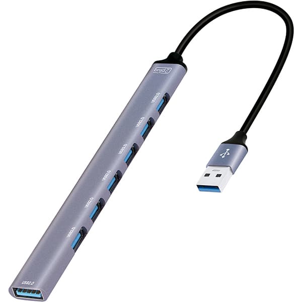 HUB USB 2.0, 7 em 1, 7 portas USB 2.0, JL-CX04-15, 2Plug - BT 1 UN