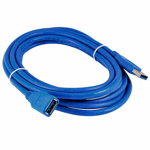 Cabo extensor USB-A 3.0 Macho/Fêmea, 5m, Azul, 9328, Md9 - PT 1 UN Cabo extensor USB-A 3.0 Macho/Fêmea, 5m, Azul, 9328, Md9 - PT 1 UN