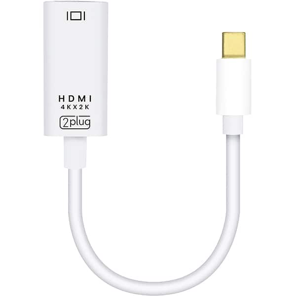 Adaptador Mini Displayport para HDMI 4K30hz JL-MD1001K 2Plug CX 1 UN