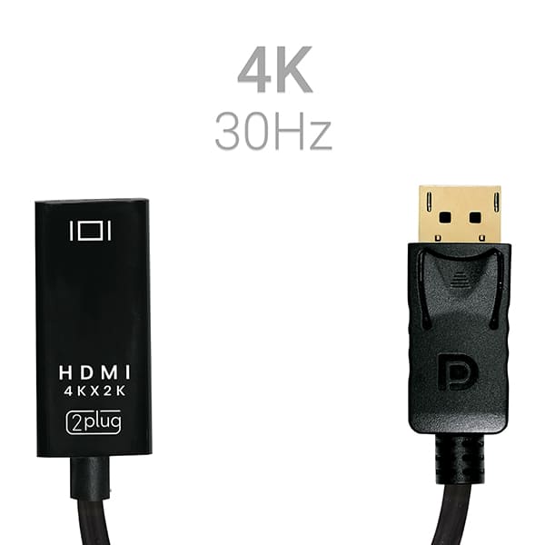 Adaptador Displayport para HDMI, 4K 30hz, JL-D1001K, 2Plug - CX 1 UN Adaptador Displayport para HDMI, 4K 30hz, JL-D1001K, 2Plug - CX 1 UN
