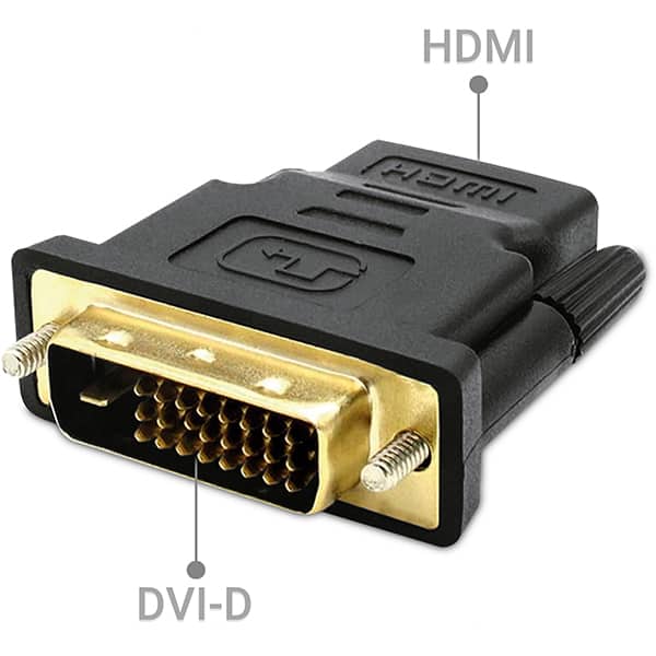 Adaptador DVI-D para HDMI, JL-DH02A, 2Plug - CX 1 UN