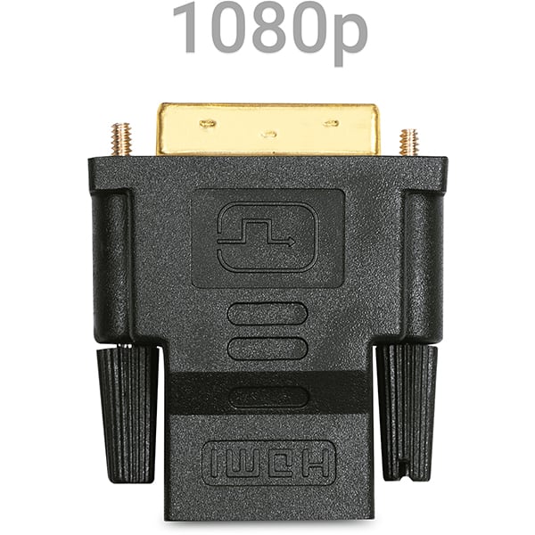 Adaptador de vídeo DVI-D para HDMI, JL-DH02A, 2Plug - CX 1 UN