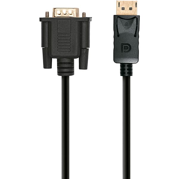 Cabo Displayport para VGA, 1.8m, JL-D1013, 2Plug - CX 1 UN