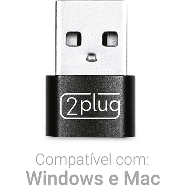 Adaptador OTG USB-A para USB-C, JL-CYK01, 2Plug - CX 1 UN