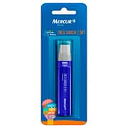 Caneta borracha com 3 refis, Azul, B010102010, Mercur S A - BT 1 UN