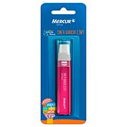 Caneta borracha com 3 refis, Rosa, B010102010, Mercur S A - BT 1 UN