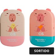 Apontador com depósito e borracha Capi, Cis - BT 1 UN Apontador com depósito e borracha Capi, Cis - BT 1 UN