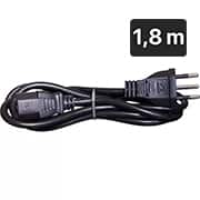 Cabo de força  pp, circular, 3 x 0,75mm x 1,80M, 265, Megatron - UN 1 UN