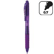 Caneta Gel Retrátil Energel-X 0,7mm Violeta, SM-BL107-VN6 - Pentel BT 1 UN