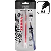 Caneta esferográfica gel, 0,5mm, J-Roller, Vermelha, 23.045, Zebra - BT 1 UN
