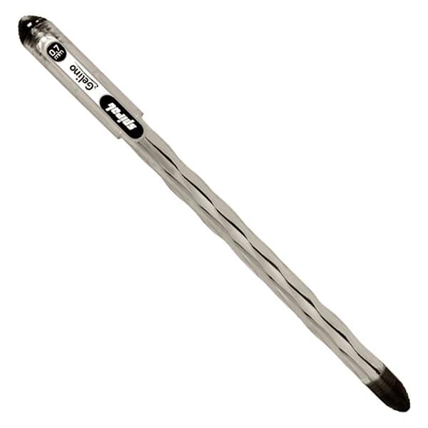 Caneta gel 0.7mm, Preta, Gelino - 1 UN