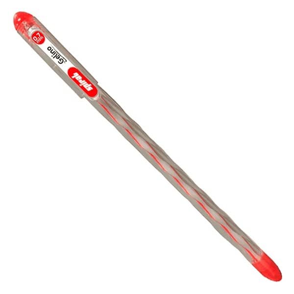 Caneta gel 0.7mm, Vermelho, Gelino - 1 UN