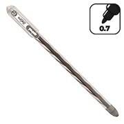 Caneta gel 0.7mm, Prata, Gelino - BT 1 UN