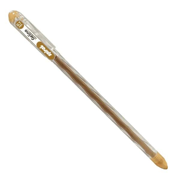 Caneta gel 0.7mm, Dourada, Gelino - BT 1 UN Caneta gel 0.7mm, Dourada, Gelino - BT 1 UN