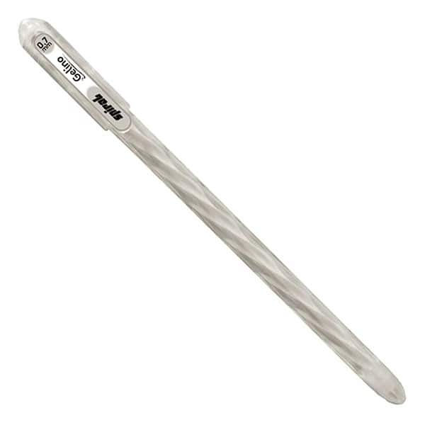 Caneta gel 0.7mm, Branca, Gelino - BT 1 UN Caneta gel 0.7mm, Branca, Gelino - BT 1 UN