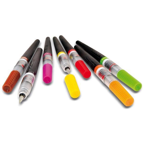 Caneta pincel Color Brush vermelho FR102X Pentel PT 1 UN