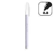 Caneta gel 0,8mm, Trigel, Pastel branca, 74.0001, Cis - BT 1 UN Caneta gel 0,8mm, Trigel, Pastel branca, 74.0001, Cis - BT 1 UN