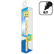 Caneta esferográfica gel apagável, 0,7mm, Bob Esponja, Spiral - 1 UN Caneta esferográfica gel apagável, 0,7mm, Bob Esponja, Spiral - 1 UN