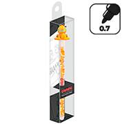 Caneta esferográfica gel apagável, 0,7mm, Garfield, Spiral - 1 UN Caneta esferográfica gel apagável, 0,7mm, Garfield, Spiral - 1 UN