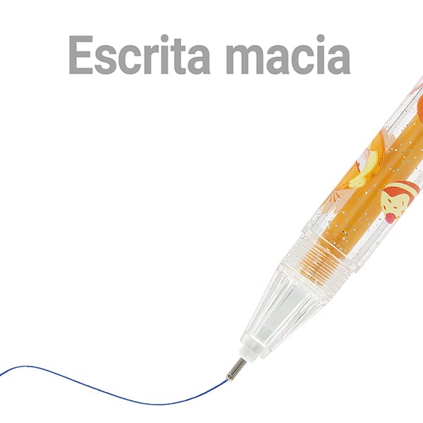 Caneta esferográfica gel apagável, 0,7mm, Garfield, Spiral - 1 UN