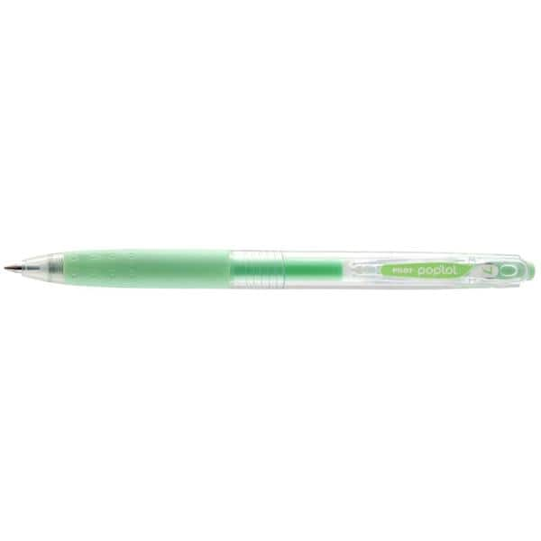 Caneta gel retrátil 0,7mm Pop LoL verde pastel BLPL7 Pilot BT 1 UN