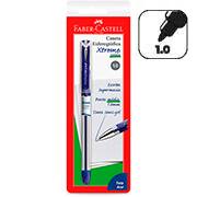 Caneta esferográfica gel, 1.0mm, Xtreme, Azul, Faber-Castell - BT 1 UN