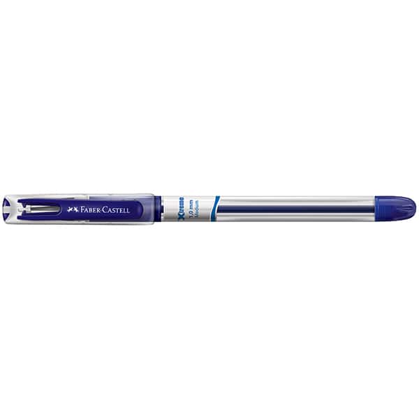 Caneta esferográfica gel, 1.0mm, Xtreme, Azul, Faber-Castell - BT 1 UN