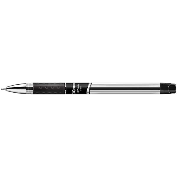 Caneta esferográfica gel, 0,7mm, Xtreme, Preta, Faber-Castell - CX 18 UN