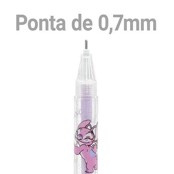 Caneta esferográfica gel apagável, 0,7mm, Angel, Spiral - 1 UN Caneta esferográfica gel apagável, 0,7mm, Angel, Spiral - 1 UN
