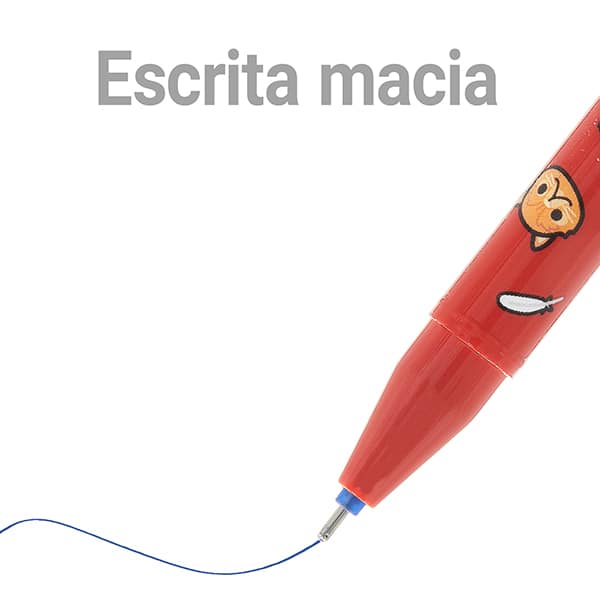 Caneta esferográfica gel apagável, 0,7mm, Harry Potter, Hermione, Spiral - 1 UN