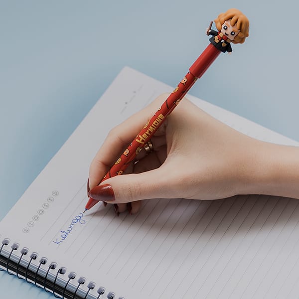 Caneta esferográfica gel apagável, 0,7mm, Harry Potter, Hermione, Spiral - 1 UN