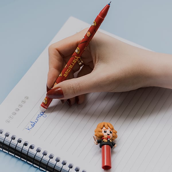 Caneta esferográfica gel apagável, 0,7mm, Harry Potter, Hermione, Spiral - 1 UN