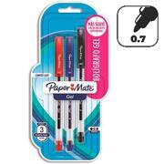 Caneta gel esferográfica Econogel pt/az/vrm 2066238 Paper Mate BT 3 UN