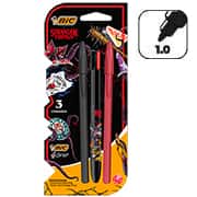 Caneta Esferográfica Retrátil BIC, 4 Cores Clássicas, Stranger Things, + 2 Canetas esferográficas Cristal, Ponta Média de 1.0mm, 530010, BIC - BT 3 UN Caneta Esferográfica Retrátil BIC, 4 Cores Clássicas, Stranger Things, + 2 Canetas esferográficas Cristal, Ponta Média de 1.0mm, 530010, BIC - BT 3 UN