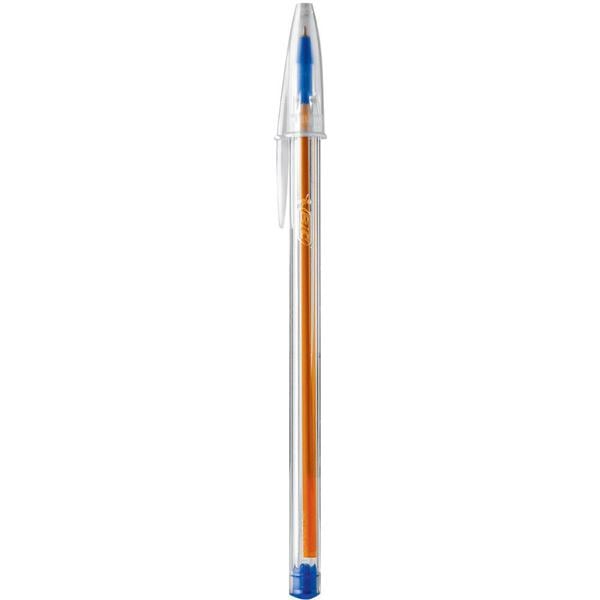 Caneta Esferográfica BIC Escrita Fina Cristal, Azul, Leve 10 Pague 7, BT 10 UN