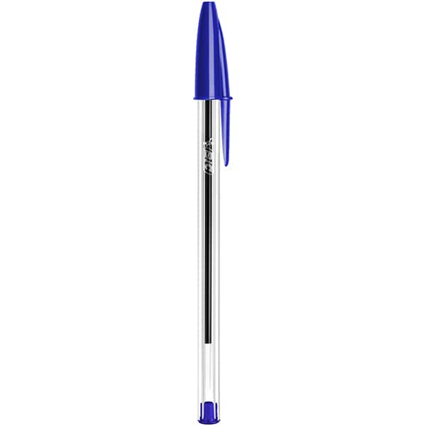 Caneta Esferográfica BIC Escrita Média Cristal Dura Mais, 2 Canetas Azuis, 1 Caneta Vermelha e 1 Caneta Preta, BT 4 UN