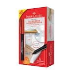 Caneta para retro-projetor vermelho 2,0mm VMZF Faber-castell CX 12 UN