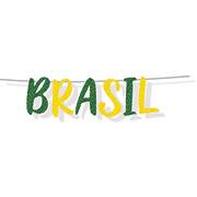 Faixa decorativa  EVA Brasil com glitter, Copa 2022, 23610243, Cromus - PT 1 UN