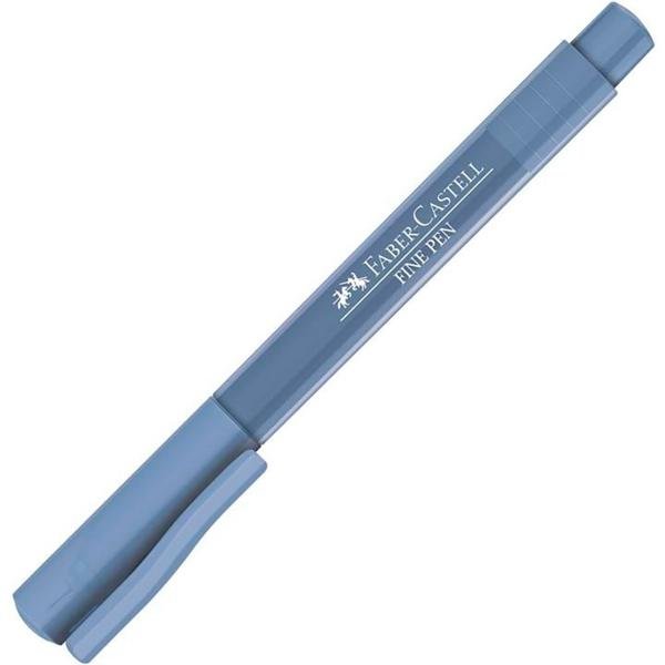 Caneta hidrográfica Fine Pen 0,4mm az chuva FPBACZF Faber Castell  PT 1 UN