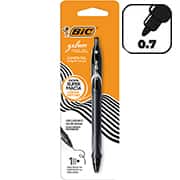 Caneta esferográfica Gel, ponta retrátil, 0,7mm, Preto, BIC - BT 1 UN Caneta esferográfica Gel, ponta retrátil, 0,7mm, Preto, BIC - BT 1 UN