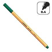 Caneta hidrográfica verde escuro 0,4mm Point 88/53 Stabilo UN 1 UN