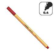 Caneta hidrográfica vinho 0,4mm Point 88/50 Stabilo UN 1 UN