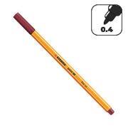 Caneta hidrográfica bordô 0,4mm Point 88/19 Stabilo UN 1 UN