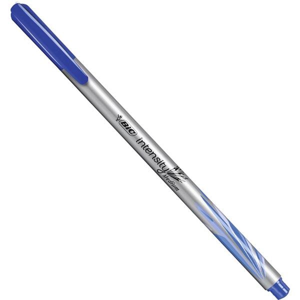 Caneta Hidrográfica BIC Intensity Azul, Ponta Média de 1.0mm, Tampa com Clip, Corpo Arredondado, 970920 - 1 UN