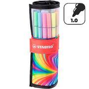 Caneta hidrográfica 25 cores 1,0mm Pen 6825 120.3301 Stabilo ET 1 UN