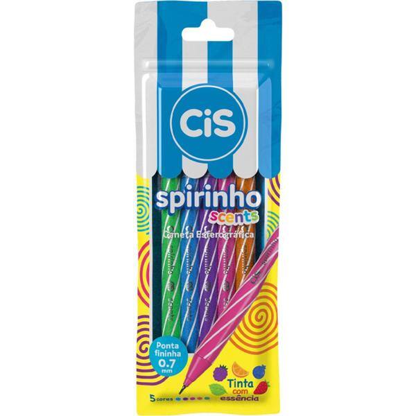 Caneta esferográfica 0.7mm, Spiro Scents, 5.7342, Cis - ET 5 UN