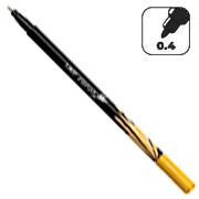 Caneta hidrográfica BIC Intensity Mostarda, Ponta Ultra Fina de 0.4mm, Corpo Arredondado, 971017 - 1 UN