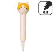 Caneta Squishy gel 0,5mm, Gata, CF2919, Oval - BT 1 UN