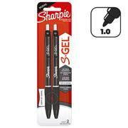 Caneta gel, Sharpie, Preto, 1,0mm, 2142349, Sharpie - BT 2 UN